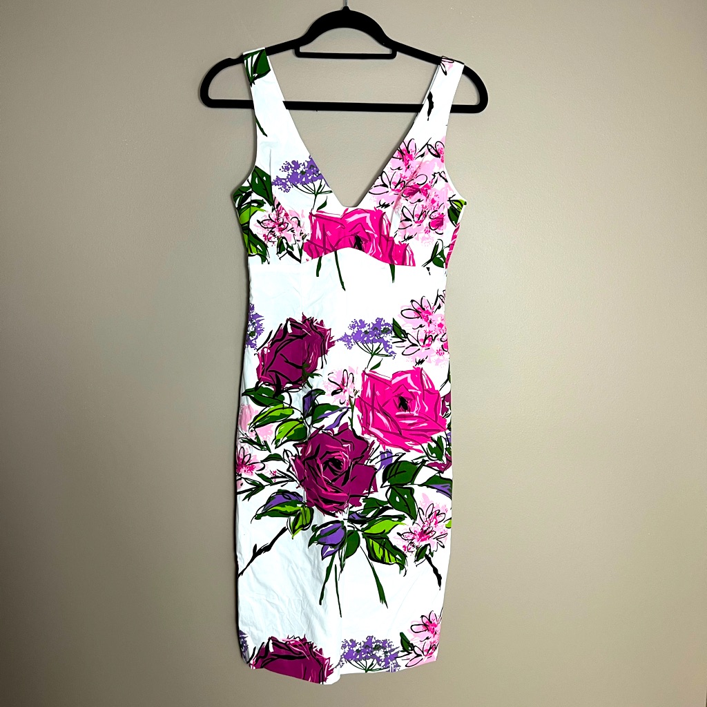 Nicole Miller Collection Floral Dress